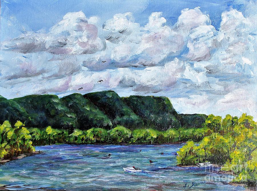 Day on the River by Linda Steine Day on the River by Linda Steine