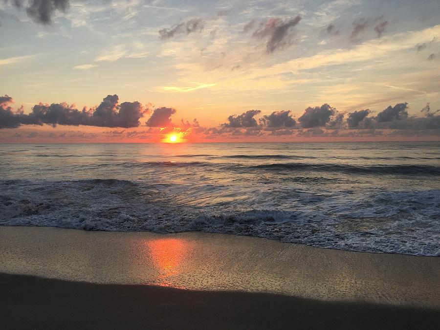 Daybreak at Cocoa Beach Photograph by Bradford Martin