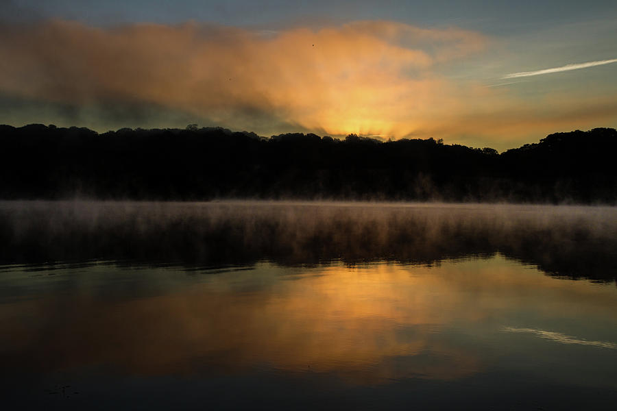 Daybreak At Lakewood, Waterbury Connecticut Photograph