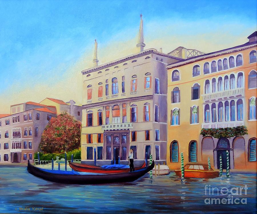 Daybreak at Venice Painting by Shelia Kempf