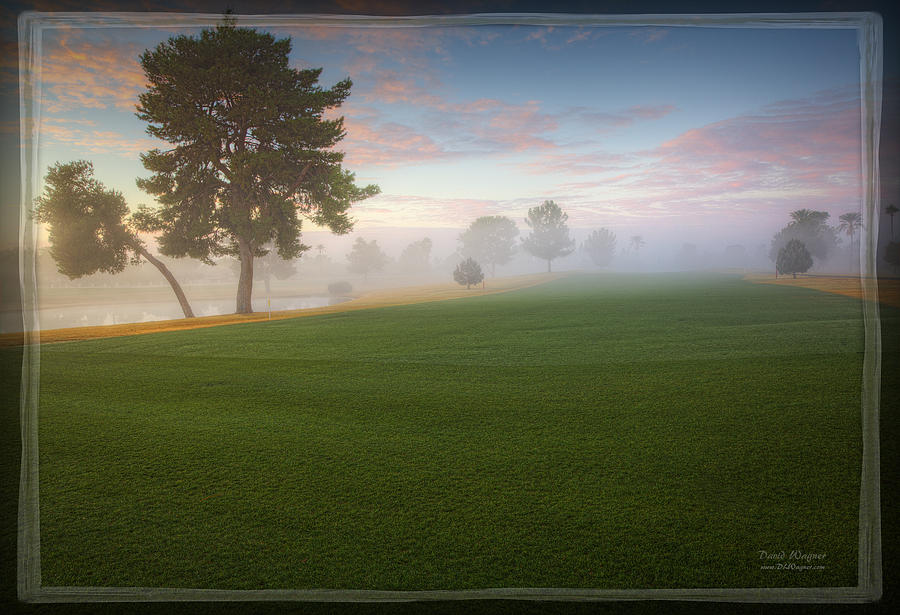 Golf Photograph - Daybreak at Willowcreek by David Wagner