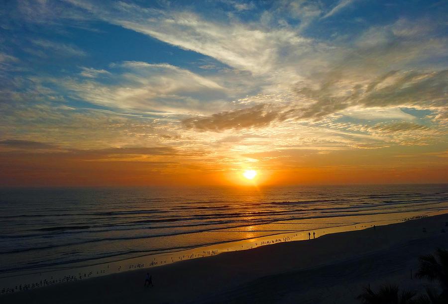 Daybreak Daytona Photograph by Darlene Stanley