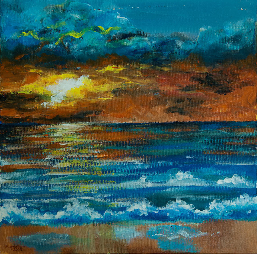Daybreak Painting by Elizabeth Mundaden