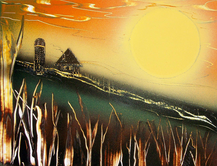 Daybreak Painting by Jason Girard - Pixels