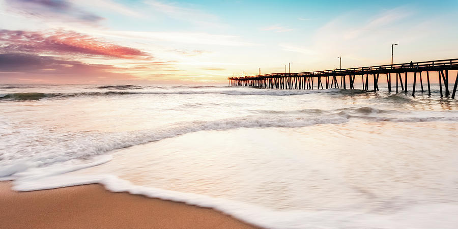 Virginia Beach Photograph - Daybreak by Lisa McStamp