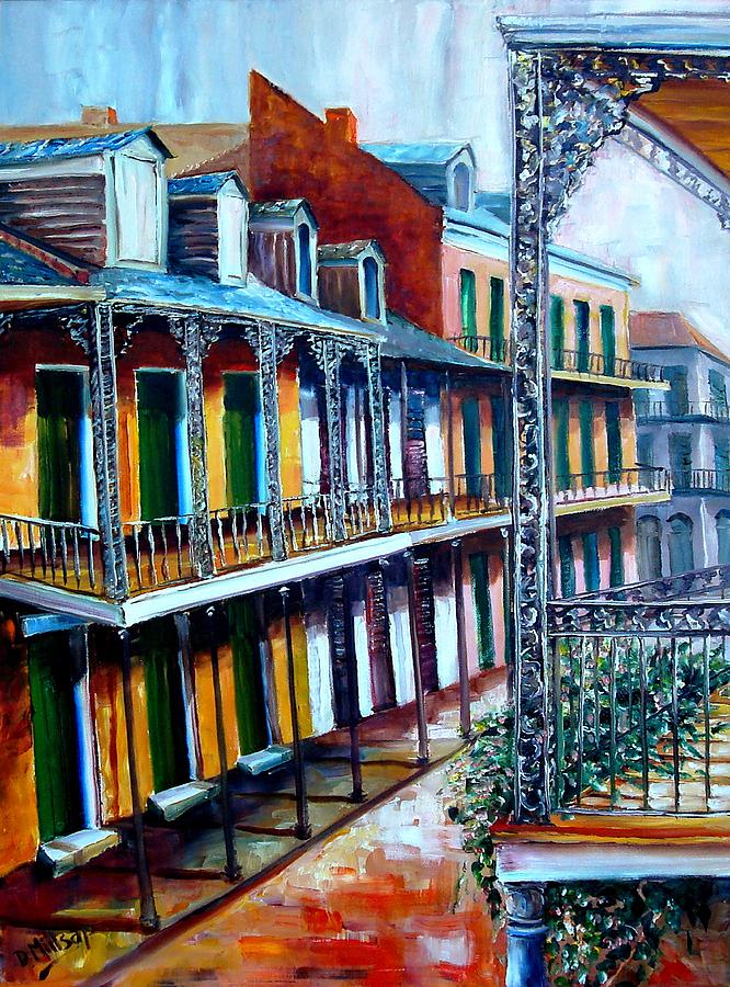 New Orleans Painting - Daybreak on St. Ann Street by Diane Millsap
