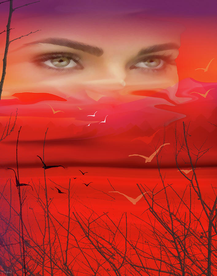 Daydreamer Digital Art by Boghrat Sadeghan - Fine Art America