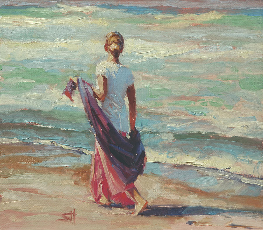 Coast Painting - Daydreaming by Steve Henderson