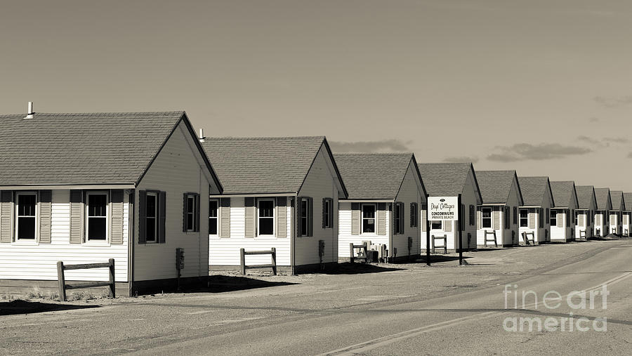 Day S Cottages Or The Flower Cottages Of Cape Cod Photograph By