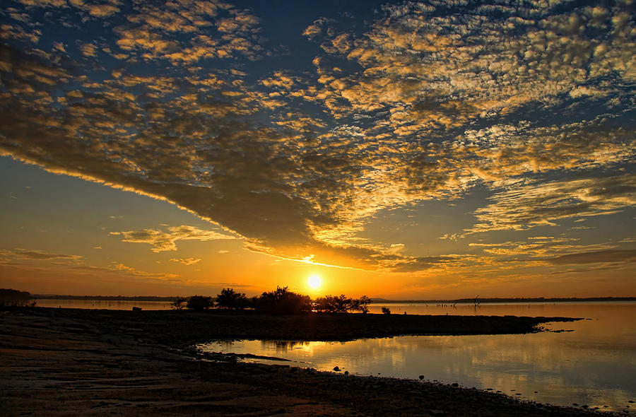 Sunset Photograph - Days End 2 by Carolyn Fletcher