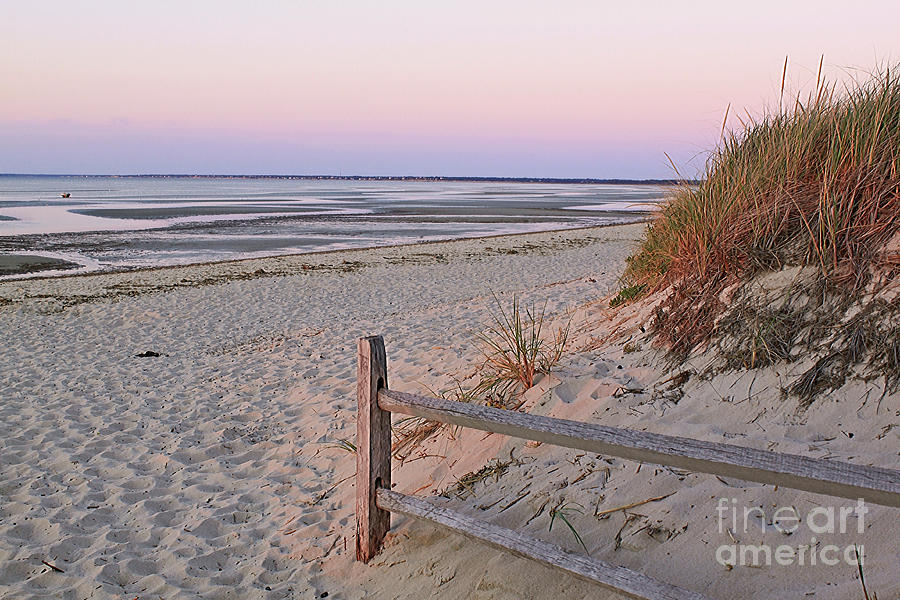 Days End At Crosby Beach Photograph by Sharon Mayhak