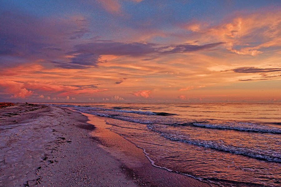 Days End Florida Seascape Photograph By Hh Photography Of Florida