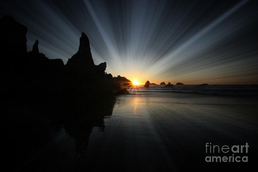 Sunset Photograph - Days End by Jenny Revitz Soper