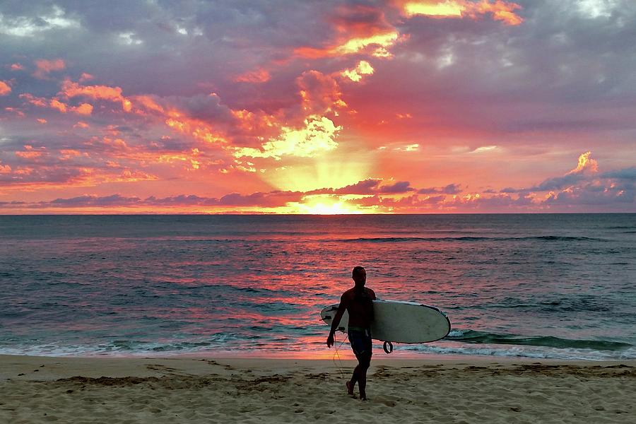 Days End on the North Shore Photograph by Jeff Cook
