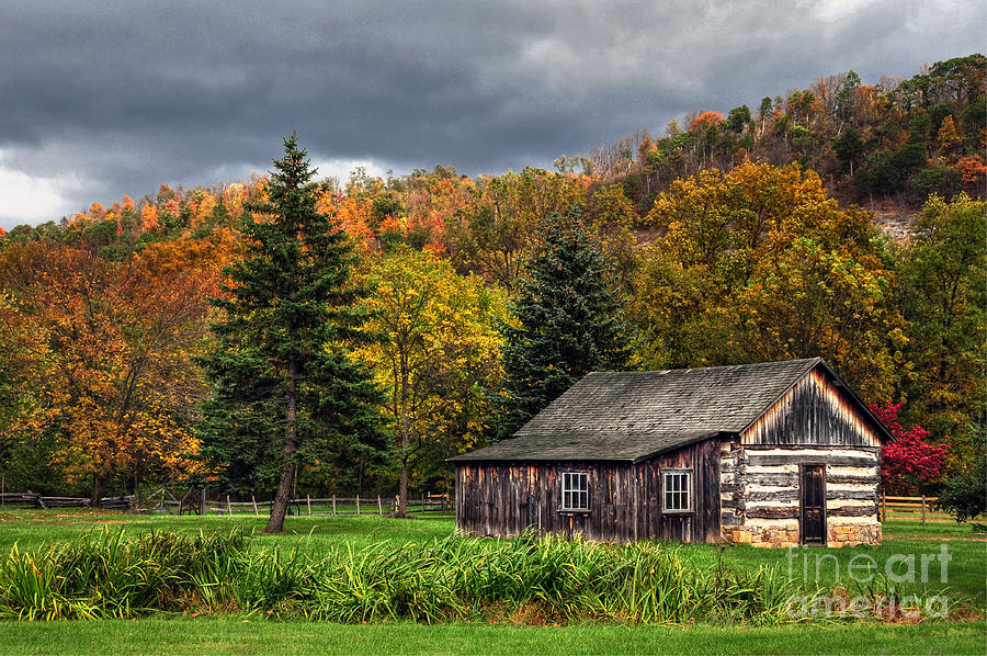 Fall Photograph - Days Gone By by Lois Bryan