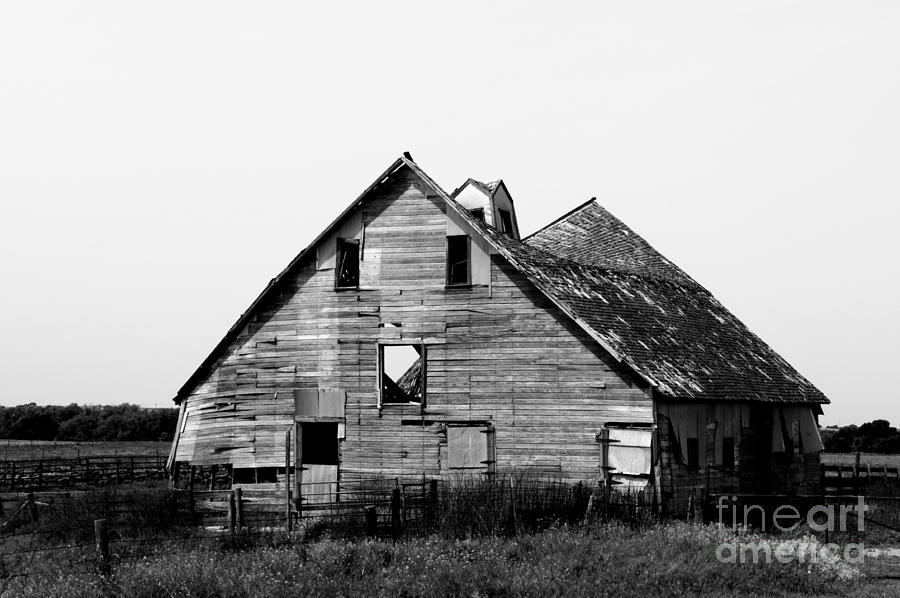 Black And White Photograph - Days Over by Anjanette Douglas