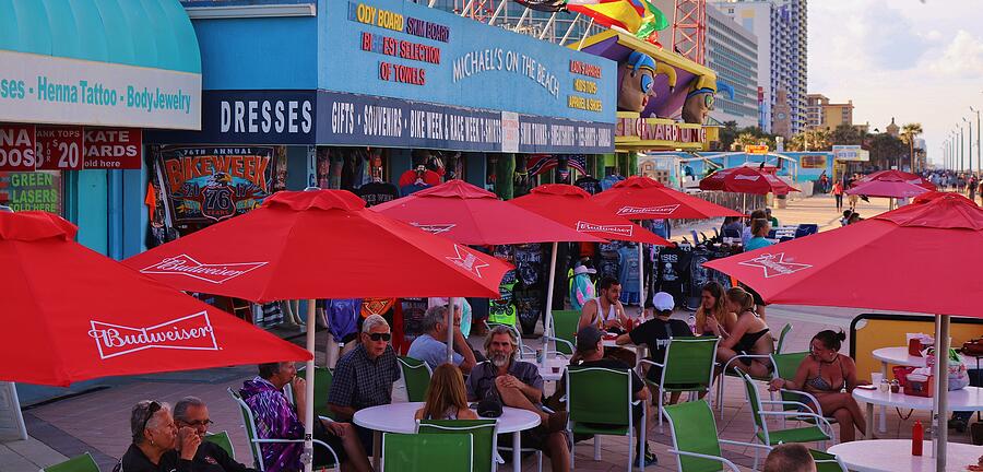 Daytona Beach Boardwalk Photograph by Christopher James