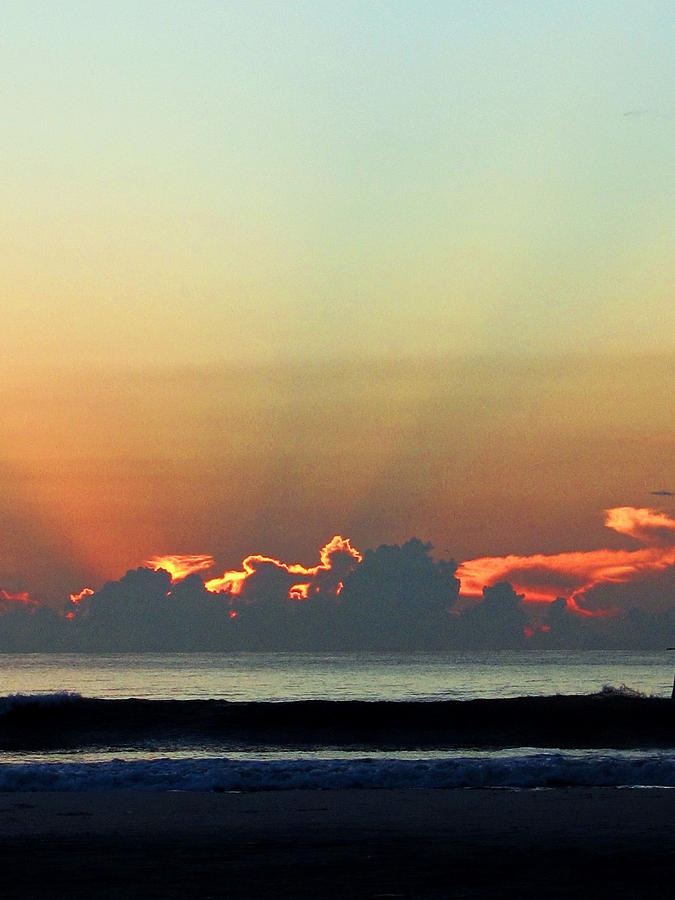 Daytona Beach Breaking Dawn  Photograph by Christopher Mercer