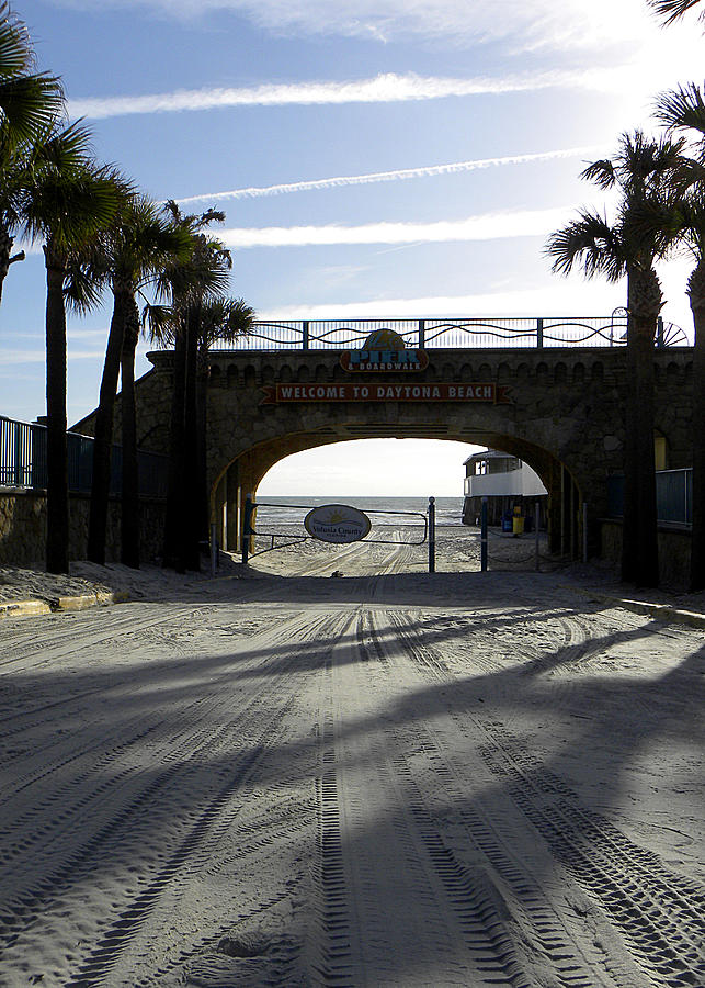 Daytona Beach Entrance  Photograph by Christopher Mercer