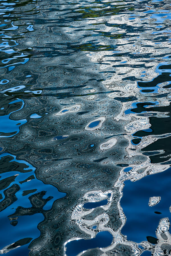 Dazzling Liquid Abstracts Three Photograph by Georgia Mizuleva
