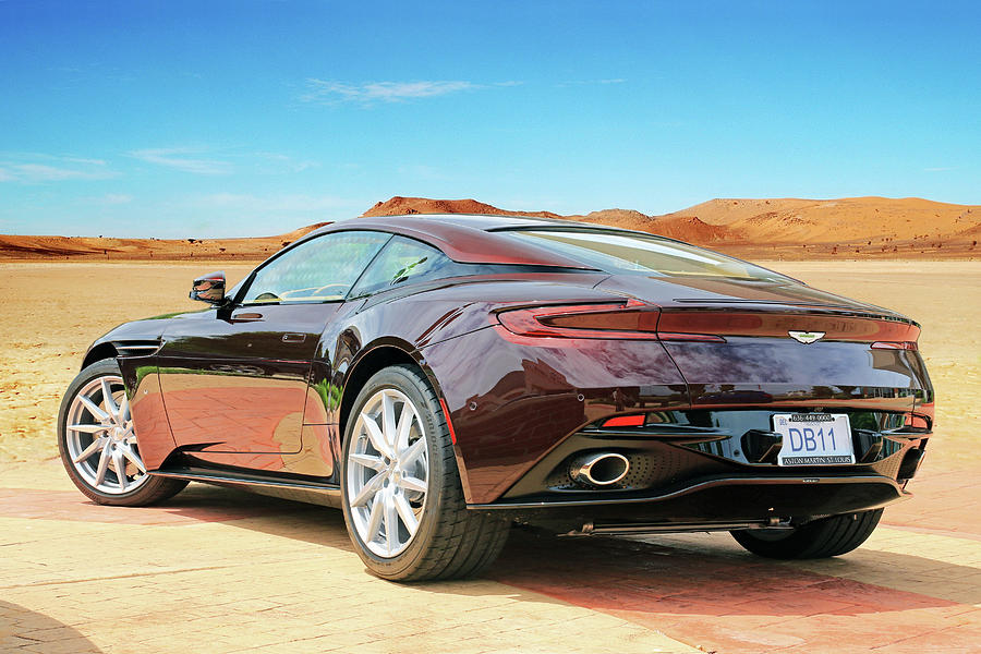 DB11 Rear View Photograph by Christopher McKenzie