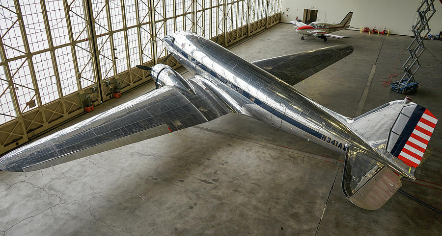 DC-3, in hangar by Bill Gabbert DC-3, in hangar by Bill Gabbert