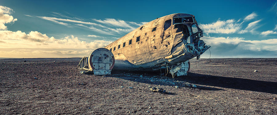 DC-3 Wreck Photograph by James Billings