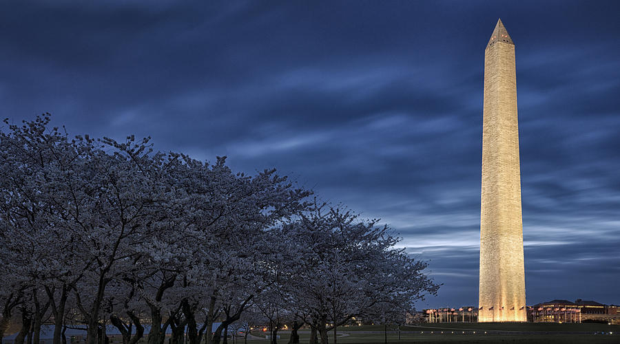 Washington Dc Photograph - D C Blue by Robert Fawcett Washington Dc Photograph - D C Blue by Robert Fawcett