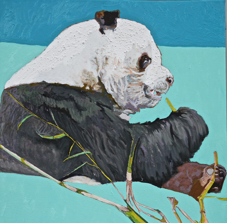 DC Panda Painting by Jamie Downs