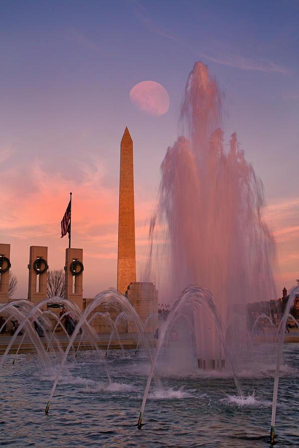 Sunset Photograph - DC Sunset by Betsy Knapp