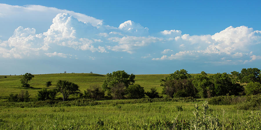 DDP DJD Clouds Build over Chase County_DSC2232 Photograph by David Drew