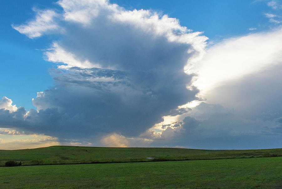 DDP DJD Clouds over Tallgrass Prairie National Preserve_DSC2242 Photograph by David Drew