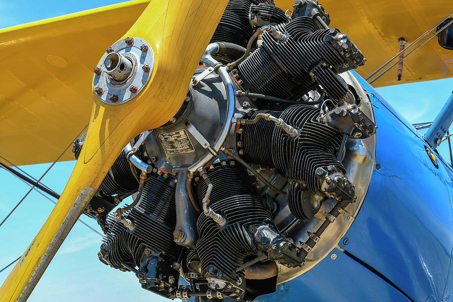 DDP DJD Continental Radial Engine Photograph by David Drew