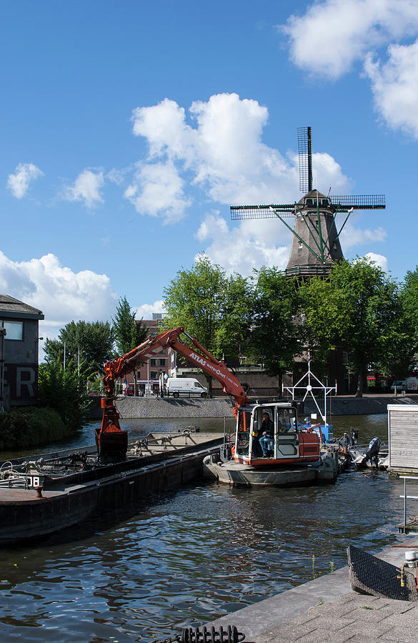 De Gooyer Windmill, Amsterdam Photograph by Aidan Moran