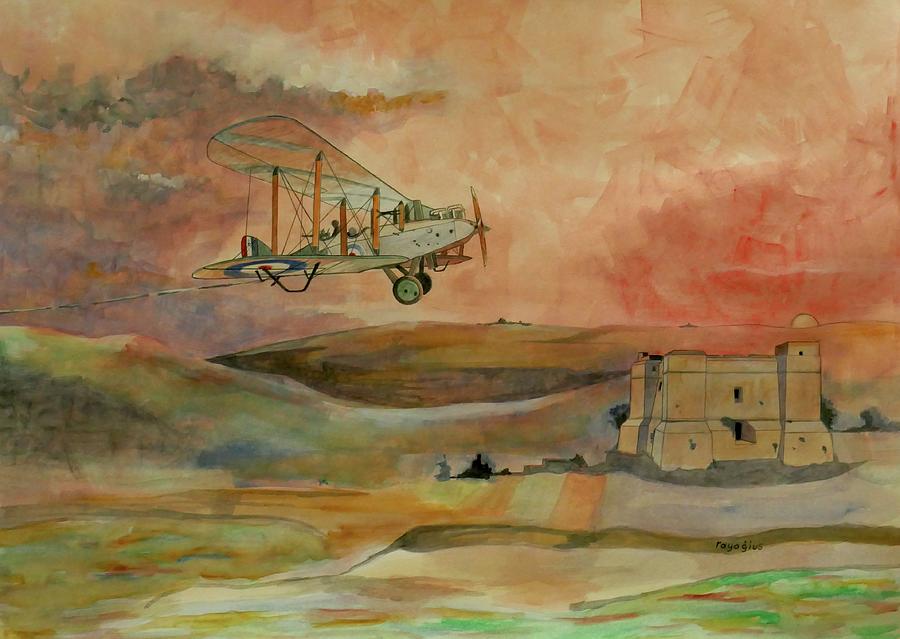 De Havilland DH9 Painting by Ray Agius