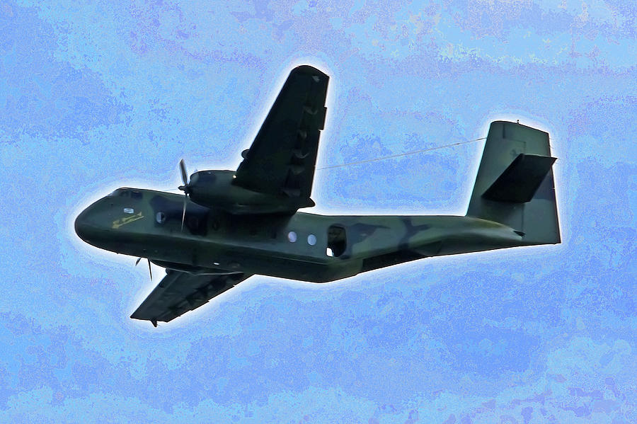 De Havilland Dhc-4 Caribou Camouflage Photograph
