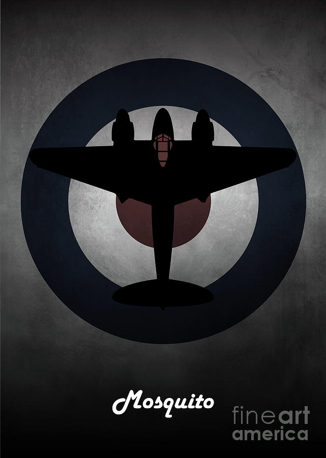 de Havilland Mosquito RAF Digital Art by Airpower Art