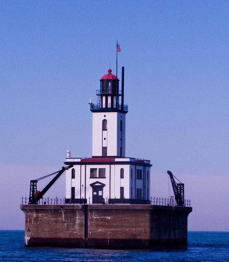 De Tour Lighthouse Drummond Island Michigan USA Photograph by Richard Singleton