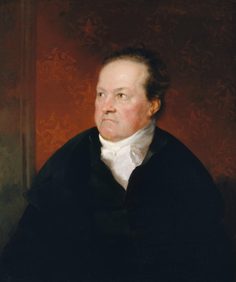 De Witt Clinton Painting by Samuel Morse