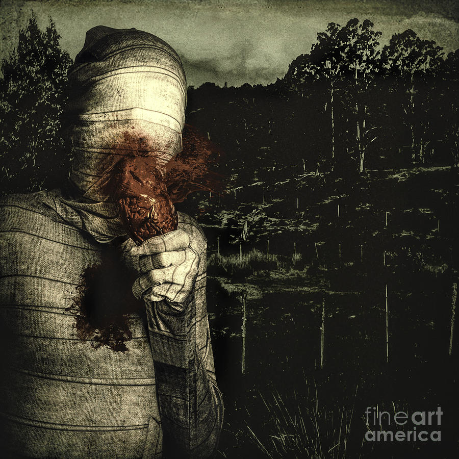 Halloween Photograph - Dead hearts, black souls by Jorgo Photography