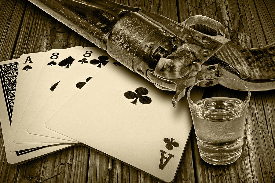 Dead Mans Hand in Sepia Photograph by Randall Nyhof