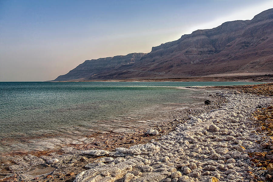 Dead Sea Coastline 2 Photograph by Endre Balogh