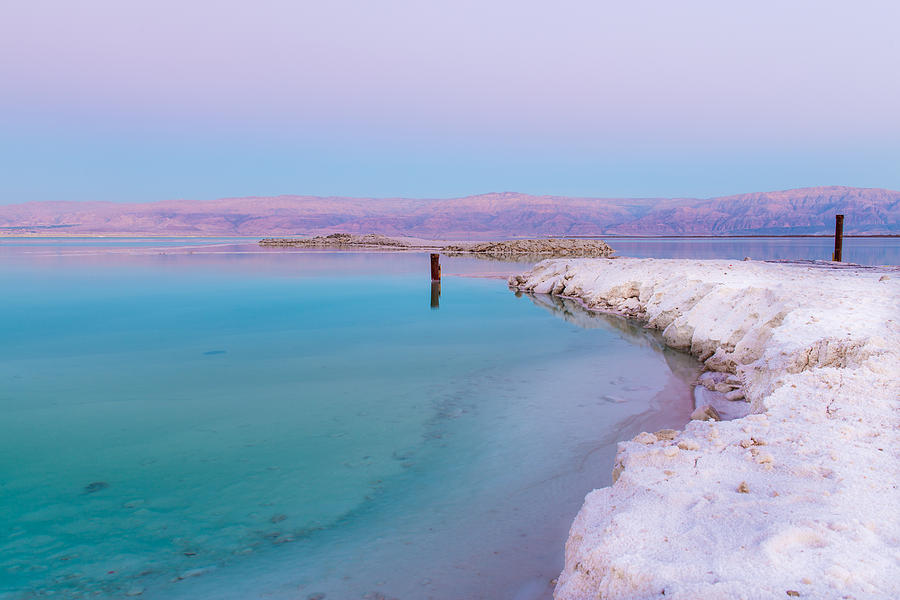 Dead Sea Photograph - Dead Sea Colours by Paul Fenton