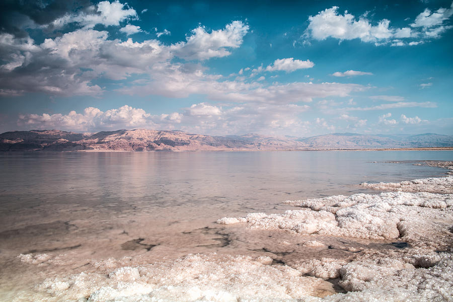 Dead Sea Photograph - Dead Sea One by Paul Fenton Dead Sea Photograph - Dead Sea One by Paul Fenton