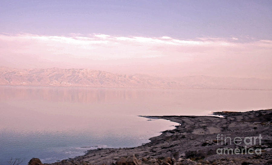 Dead Sea Reflections Photograph by Lydia Holly