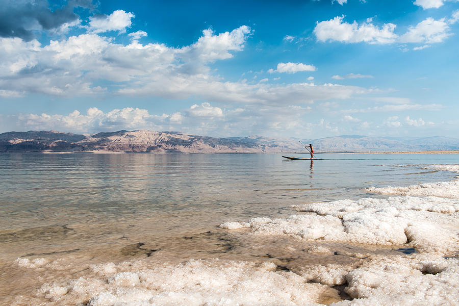 Dead Sea Photograph - Dead Sea Two by Paul Fenton