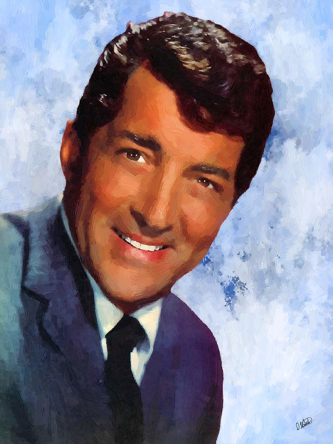 Dean Martin 02 Painting by Dean Wittle