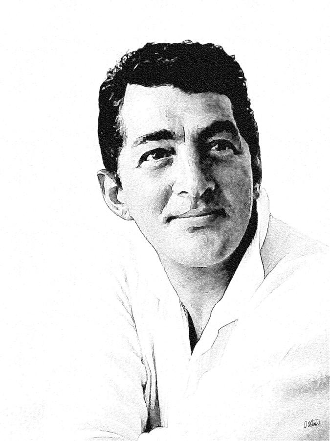 Dean Martin 04 Drawing by Dean Wittle