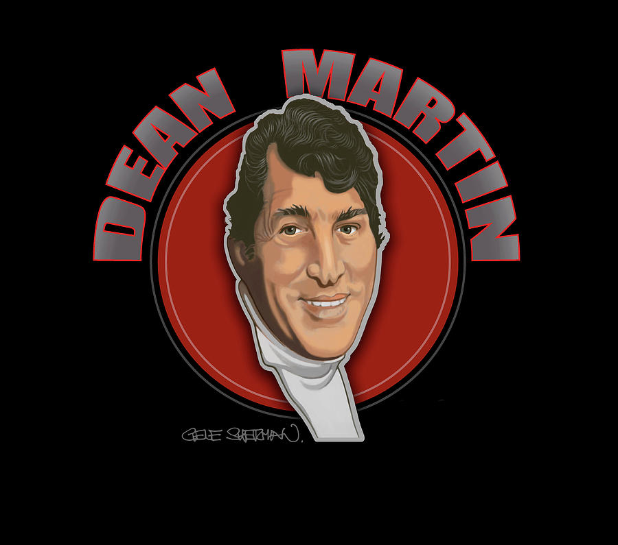 Dean Martin Graphic Digital Art by Gene Sherman - Fine Art America