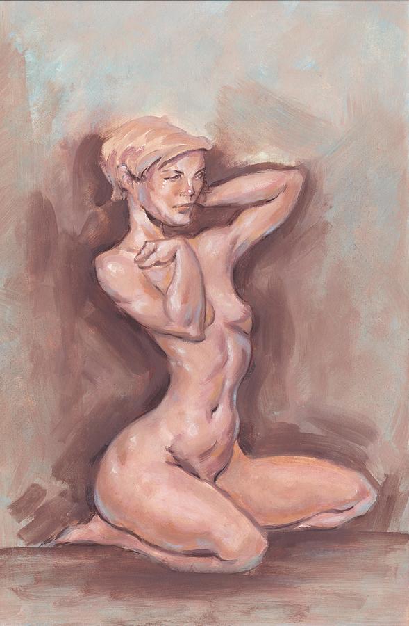 Deanna Painting by Tony Sid Deanna Painting by Tony Sid